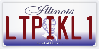 IL license plate LTPIKL1