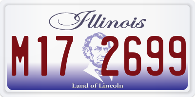 IL license plate M172699