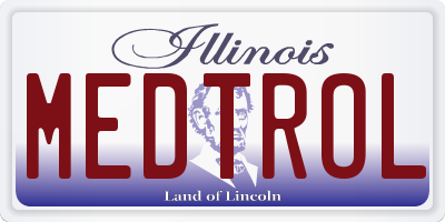 IL license plate MEDTROL