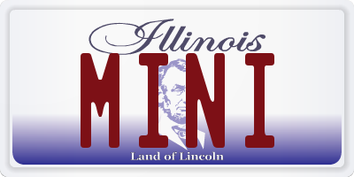 IL license plate MINI