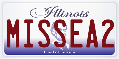 IL license plate MISSEA2