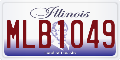 IL license plate MLB1049