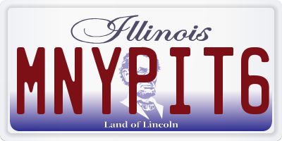 IL license plate MNYPIT6