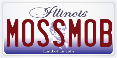 IL license plate MOSSMOB