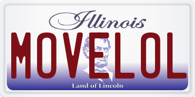 IL license plate MOVELOL