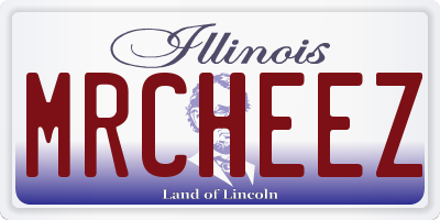 IL license plate MRCHEEZ