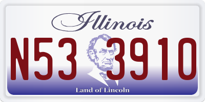 IL license plate N533910