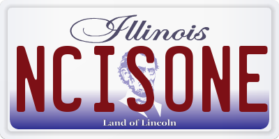IL license plate NCISONE