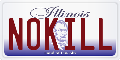 IL license plate NOKILL
