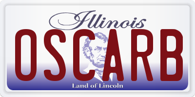 IL license plate OSCARB