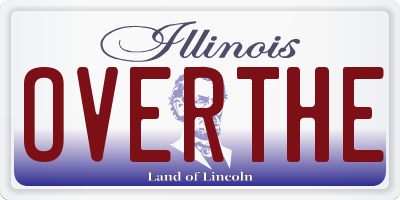 IL license plate OVERTHE