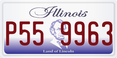 IL license plate P559963