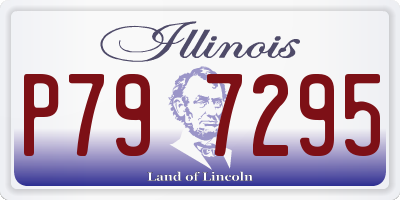 IL license plate P797295