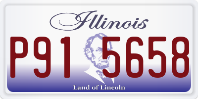 IL license plate P915658