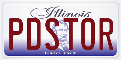 IL license plate PDSTOR