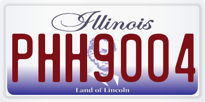 IL license plate PHH9004