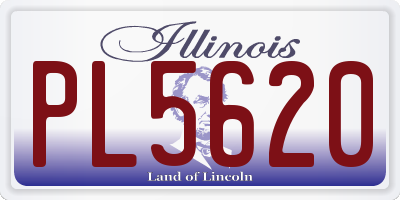 IL license plate PL5620