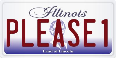IL license plate PLEASE1