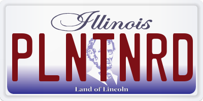 IL license plate PLNTNRD
