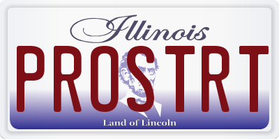 IL license plate PROSTRT