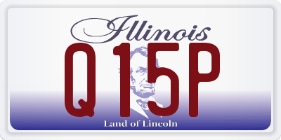 IL license plate Q15P
