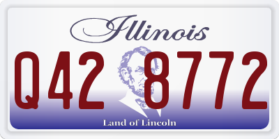 IL license plate Q428772