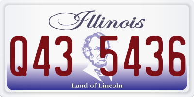 IL license plate Q435436