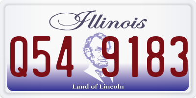 IL license plate Q549183