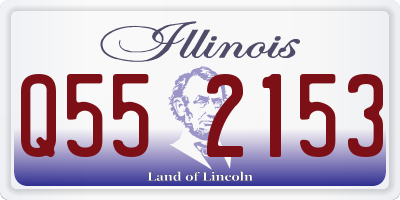 IL license plate Q552153