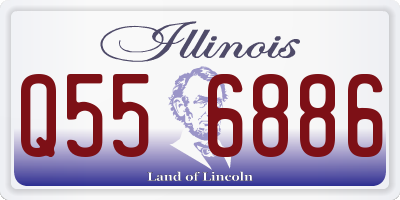 IL license plate Q556886