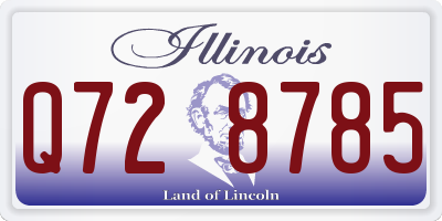 IL license plate Q728785