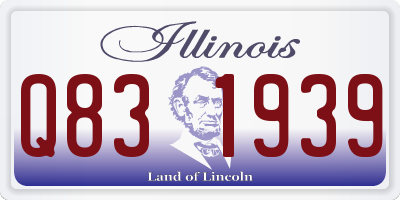 IL license plate Q831939