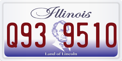 IL license plate Q939510