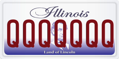 IL license plate QQQQQQQ