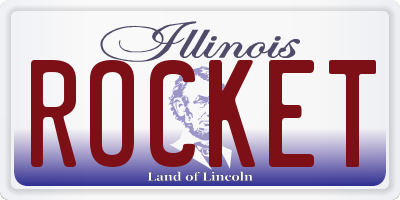 IL license plate ROCKET