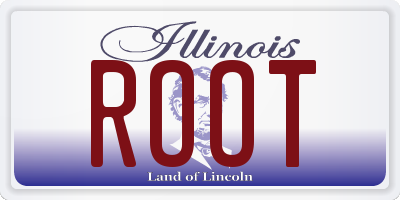 IL license plate ROOT