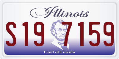 IL license plate S197159