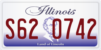 IL license plate S620742