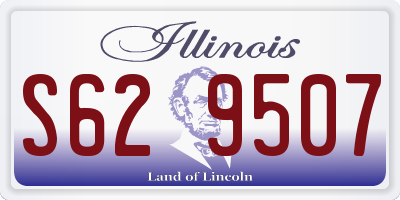 IL license plate S629507