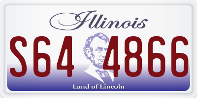 IL license plate S644866