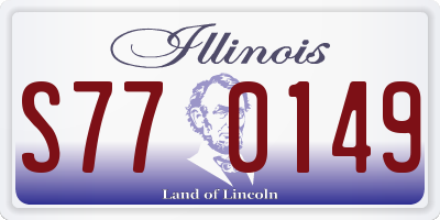 IL license plate S770149