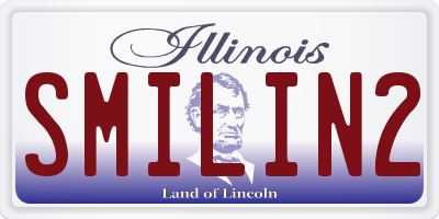 IL license plate SMILIN2