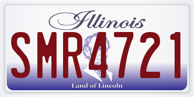 IL license plate SMR4721
