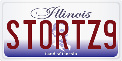 IL license plate STORTZ9