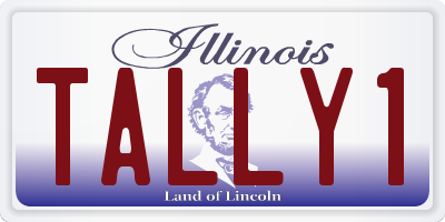 IL license plate TALLY1