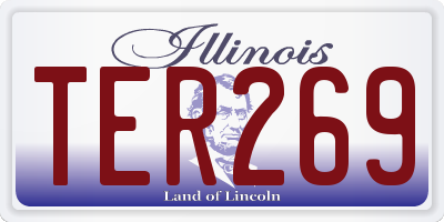 IL license plate TER269