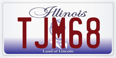 IL license plate TJM68