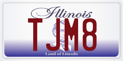 IL license plate TJM8