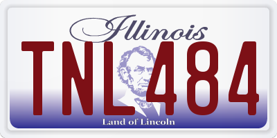 IL license plate TNL484