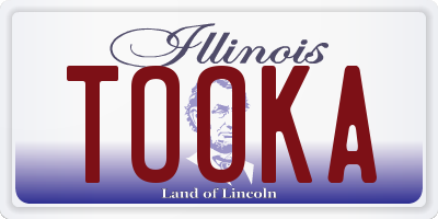 IL license plate TOOKA